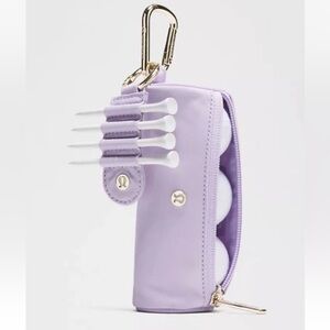 Lululemon Easy Clip Nano Golf Pouch Lavender Frost
